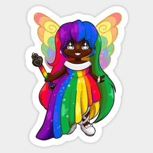 Rainbow Fairy Sticker